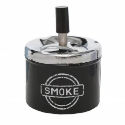 Blitzangebot 👍 Aschenbecher - schwarz - Ø 9 cm 💯