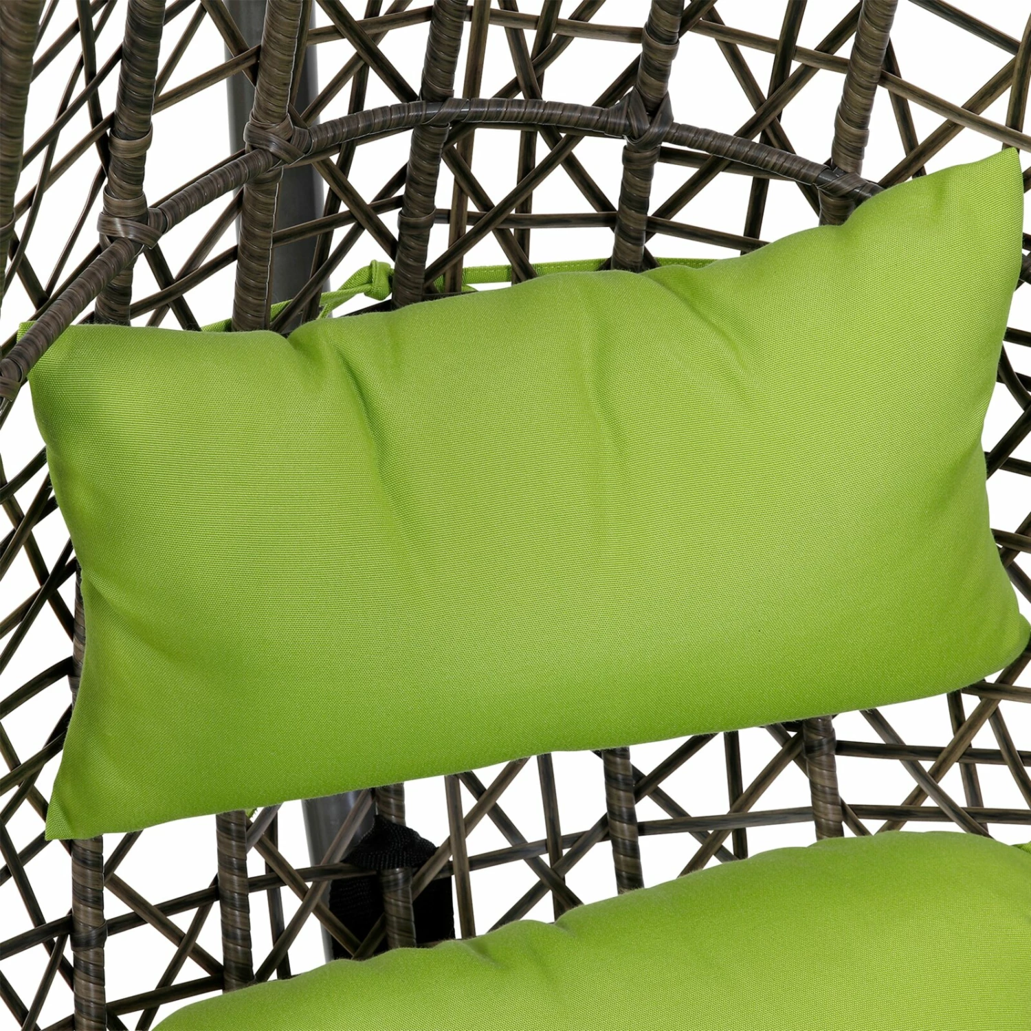 Bester Verkauf 🛒 Hängesessel - braun-grün - Metall-Polyrattan - 103 cm Ø ✔️ 8 Bester Verkauf 🛒 Hängesessel - braun-grün - Metall-Polyrattan - 103 cm Ø ✔️ – Bild 6