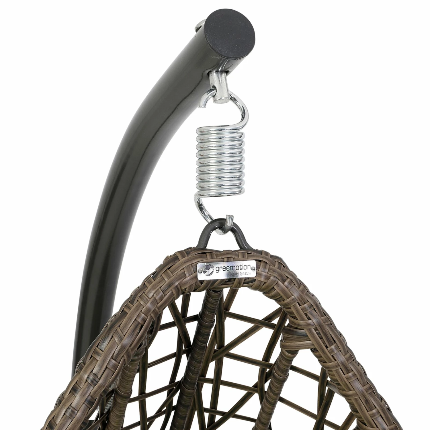 Bester Verkauf 🛒 Hängesessel - braun-grün - Metall-Polyrattan - 103 cm Ø ✔️ 9 Bester Verkauf 🛒 Hängesessel - braun-grün - Metall-Polyrattan - 103 cm Ø ✔️ – Bild 7