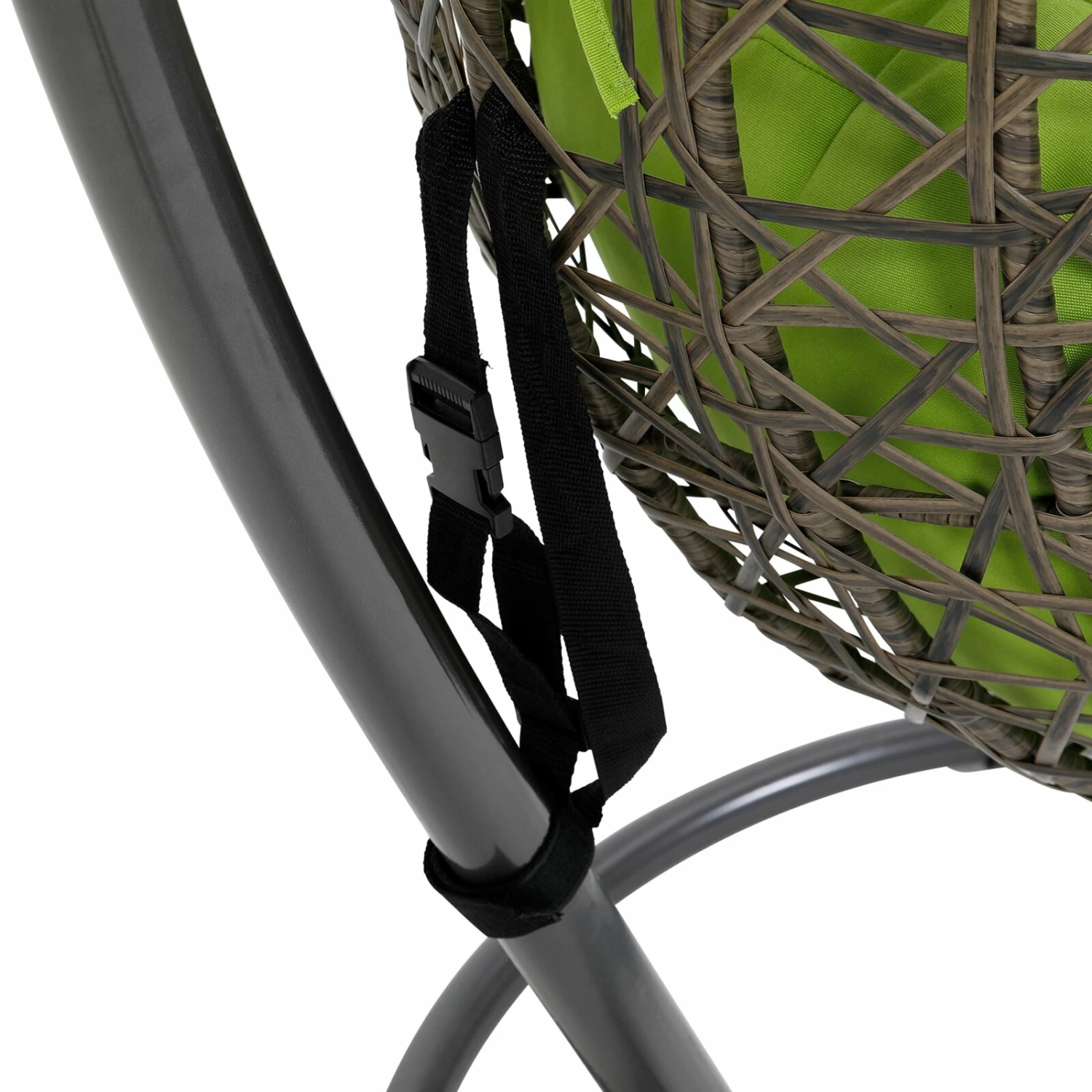 Bester Verkauf 🛒 Hängesessel - braun-grün - Metall-Polyrattan - 103 cm Ø ✔️ 11 Bester Verkauf 🛒 Hängesessel - braun-grün - Metall-Polyrattan - 103 cm Ø ✔️ – Bild 9