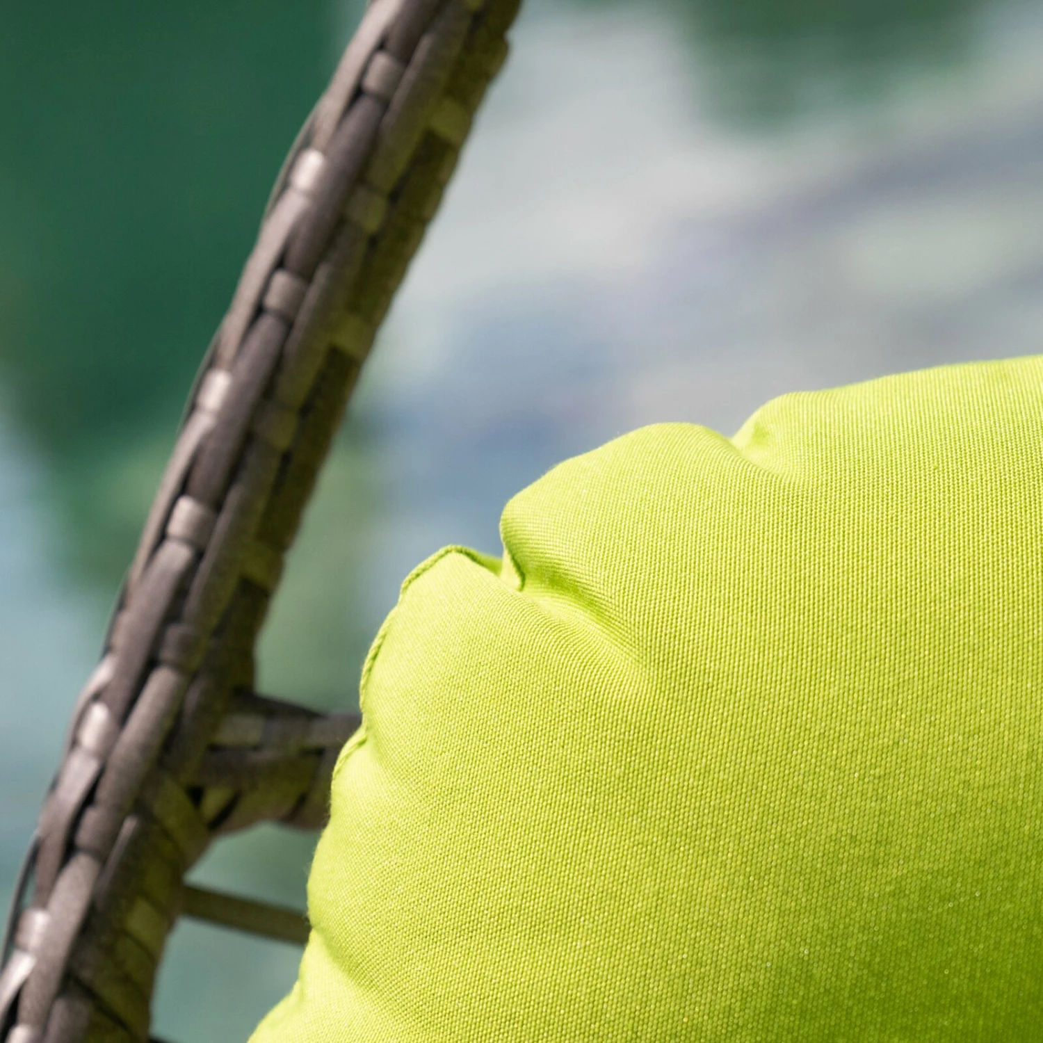 Bester Verkauf 🛒 Hängesessel - braun-grün - Metall-Polyrattan - 103 cm Ø ✔️ 17 Bester Verkauf 🛒 Hängesessel - braun-grün - Metall-Polyrattan - 103 cm Ø ✔️ – Bild 15