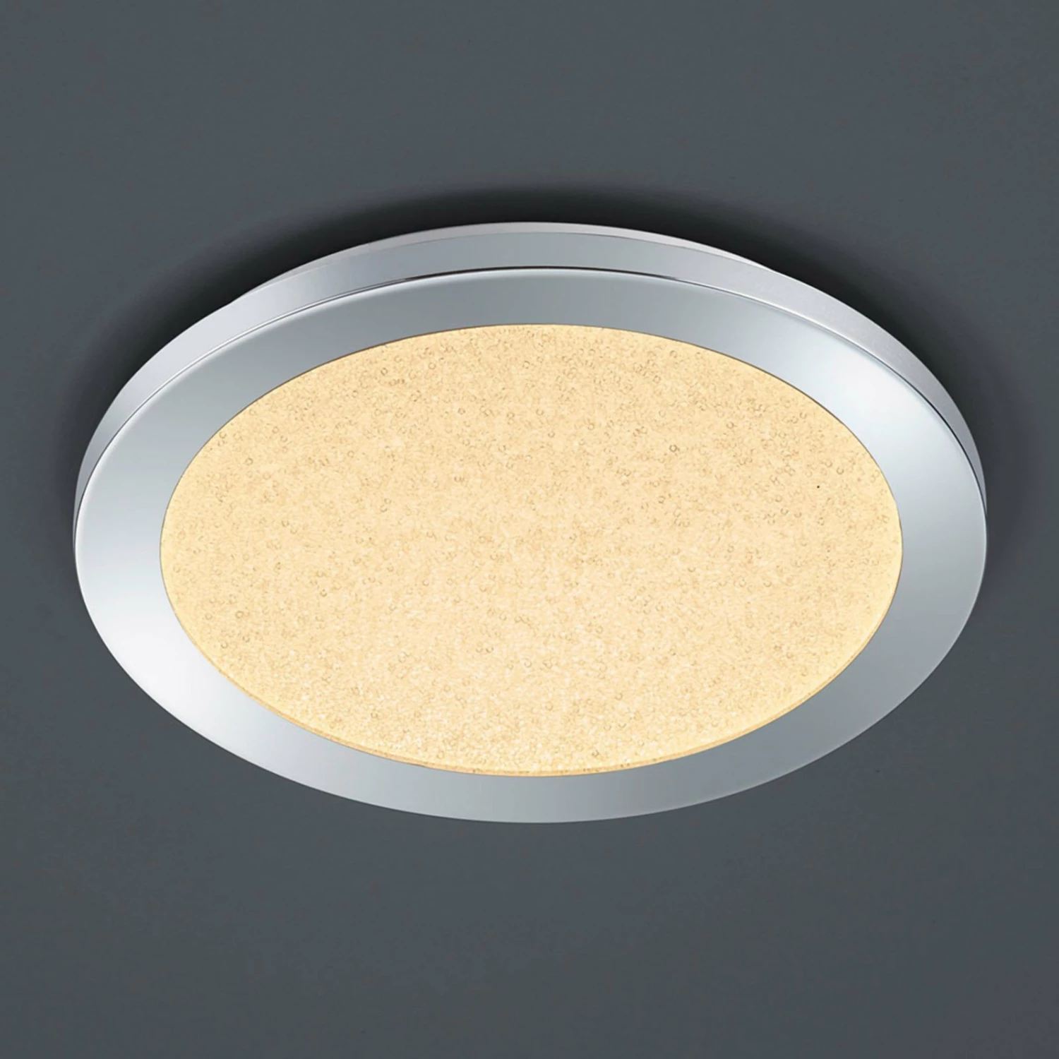 Am billigsten 🎉 LED-Deckenleuchte - chrom - Switch-Dimmer - Ø 26 cm ✔️ 4 Am billigsten 🎉 LED-Deckenleuchte - chrom - Switch-Dimmer - Ø 26 cm ✔️ – Bild 2