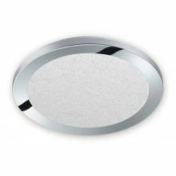 Am billigsten 🎉 LED-Deckenleuchte - chrom - Switch-Dimmer - Ø 26 cm ✔️