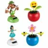 Brandneu ✔️ Solar-Wackelfigur - bunte Designs ❤️