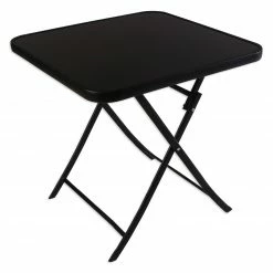 Besorgen 🔔 Gardiola Klapptisch - schwarz - Glasplatte 🌟