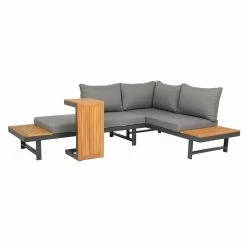 Großhandel ⌛ 3-teiliges Lounge-Set - Akazie massiv-Aluminium - mit Polster 🎉 17 Großhandel ⌛ 3-teiliges Lounge-Set - Akazie massiv-Aluminium - mit Polster 🎉 -Angebote Garten Store 1015063500 09 1600Wx1600H