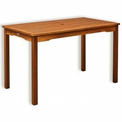 Coupon 👏 Gardiola Gartentisch - Akazie massiv - 120x70 cm 🌟