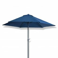 Bestpreis 😍 Gardiola Sonnenschirm - blau - Ø 250 cm 💯