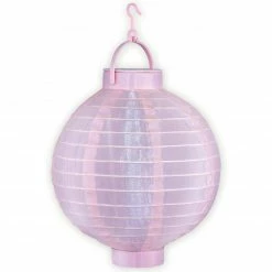 Blitzangebot 🛒 Solar LED-Laterne - rosé - Ø 20 cm 😍