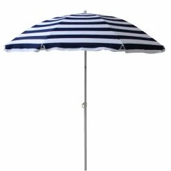 Auslauf 🌟 Gardiola Sonnenschirm - blau-weiß - Knickfunktion 🛒 -Angebote Garten Store 1015166000 03 1600Wx1600H