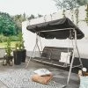 Bester Verkauf 👏 Gardiola Hollywoodschaukel - schwarz - 170 cm breit 👍 -Angebote Garten Store 1015169300 1600Wx1600H