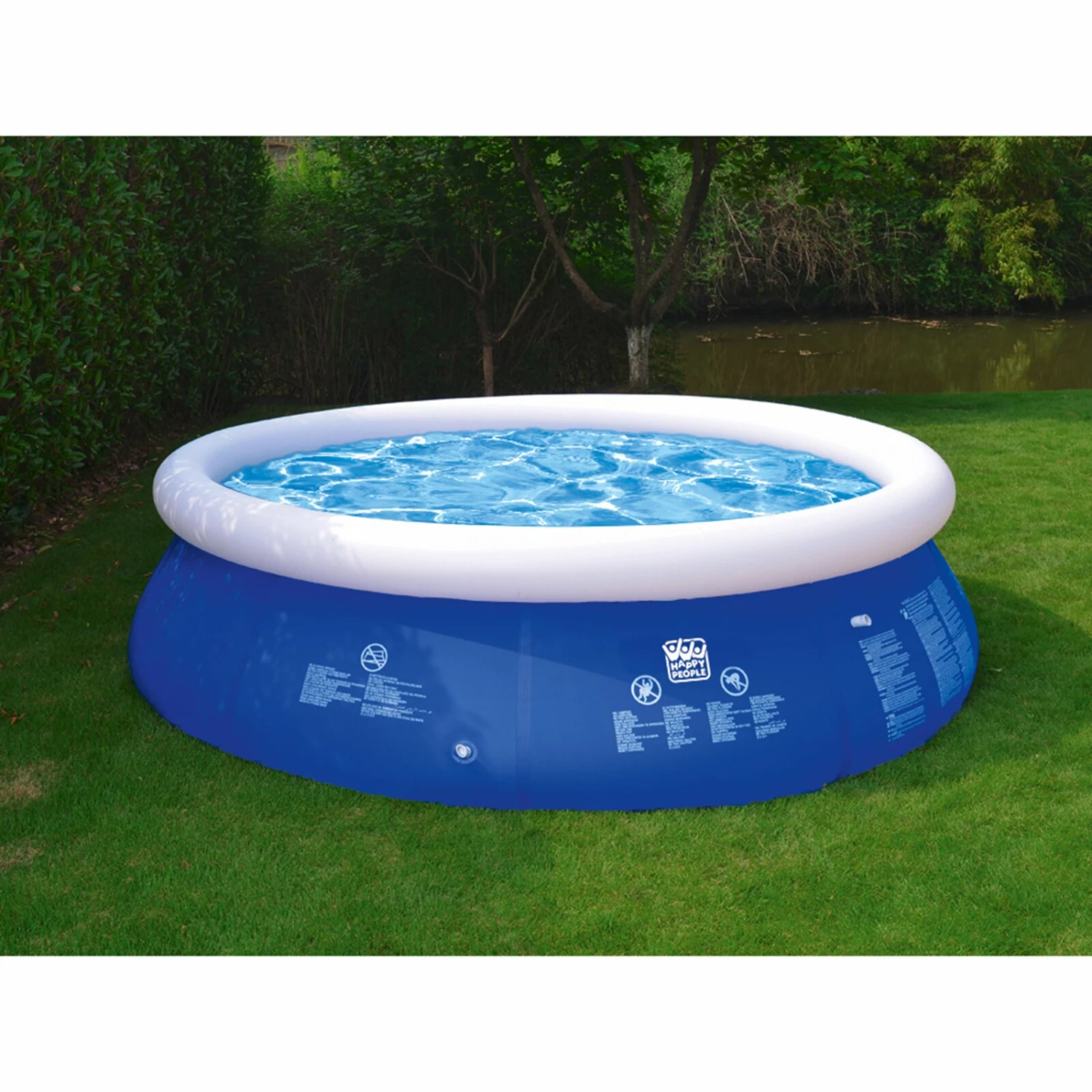 Am billigsten 😉 Pool - blau-weiß - Ø 240 cm 😉 4 Am billigsten 😉 Pool - blau-weiß - Ø 240 cm 😉 – Bild 2