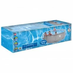 Aktion 😉 Stahlrahmenpool - grau - Ø 360 cm ⌛ -Angebote Garten Store 1015176000 05 1600Wx1600H