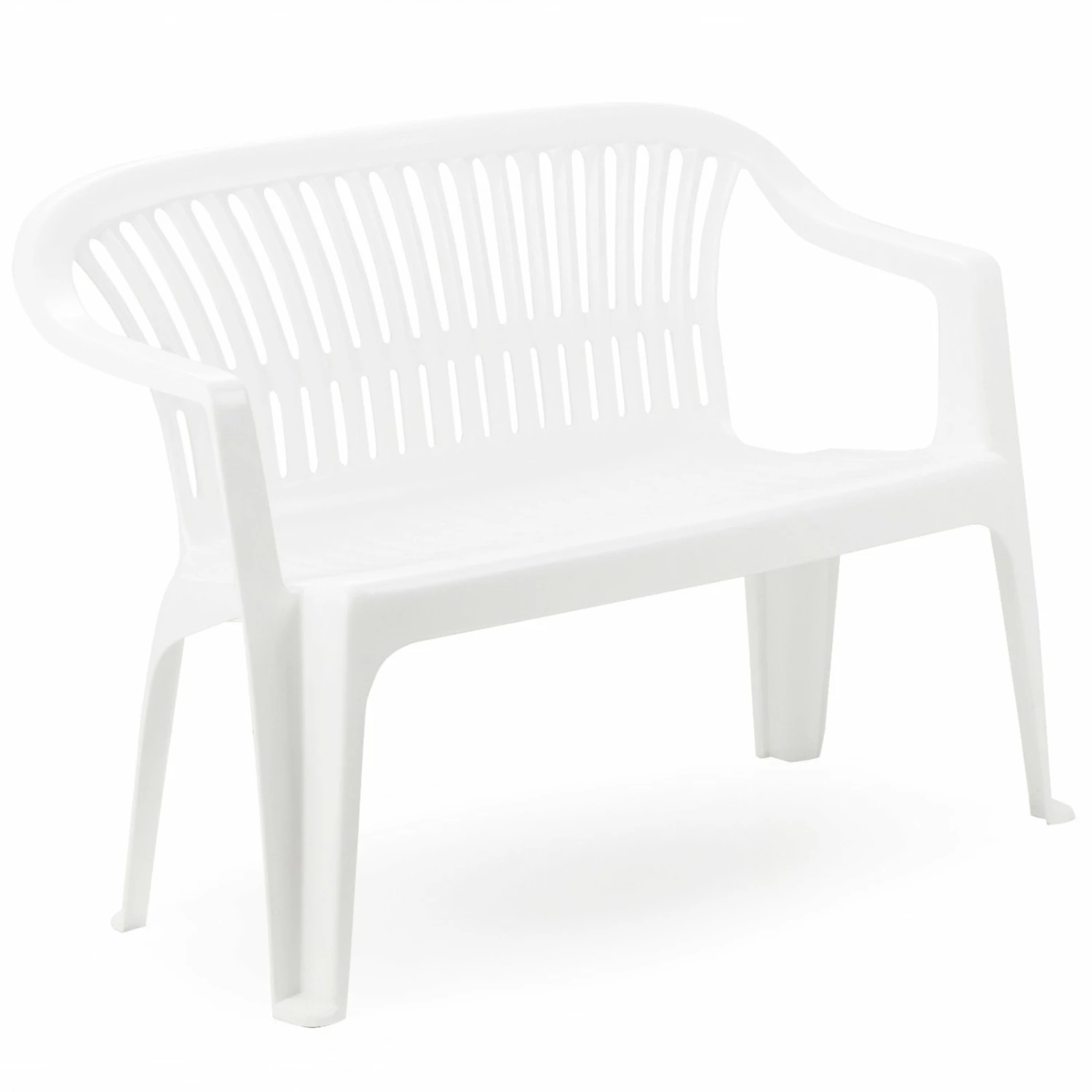 Neu 🧨 Gartenbank - weiß - stapelbar ❤️ 3 Neu 🧨 Gartenbank - weiß - stapelbar ❤️