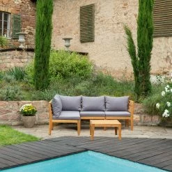 Rabatt 🥰 Gardiola 14-teiliges Gartenmöbel-Loungeset - anthrazit - Akazie massiv ✨ -Angebote Garten Store 1015237100 07 1600Wx1600H