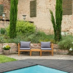 Rabatt 🥰 Gardiola 14-teiliges Gartenmöbel-Loungeset - anthrazit - Akazie massiv ✨ -Angebote Garten Store 1015237100 08 1600Wx1600H