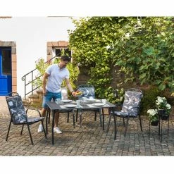 Rabatt 👍 Gardiola Metalltisch - eisengrau - Metall 👏 -Angebote Garten Store 1015257000 04 1600Wx1600H