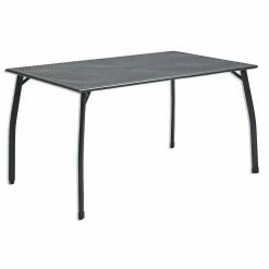 Rabatt 👍 Gardiola Metalltisch - eisengrau - Metall 👏