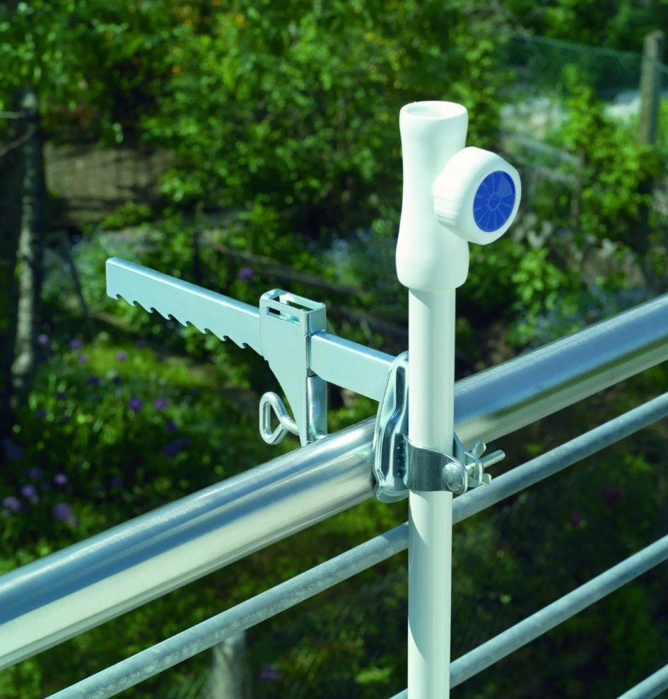 Großhandel 🤩 Balkonklammer - Stahl - für Sonnenschirme 🧨 4 Großhandel 🤩 Balkonklammer - Stahl - für Sonnenschirme 🧨 – Bild 2