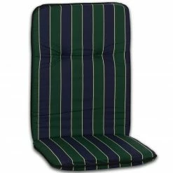 Bestes Angebot 👏 Auflage - Streifen - dunkelblau-grün - 114 cm lang ✔️