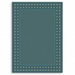 Coupon 👏 In-/Outdoorteppich - blau - 160x230 cm ❤️