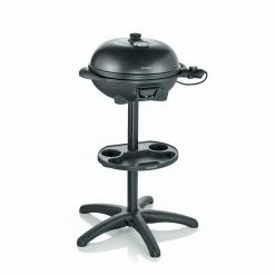 Bestpreis 🛒 SEVERIN Elektrogrill PG 8541 - schwarz - Edelstahl - mit Haube - 2000 W ✨
