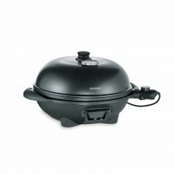 Bestpreis 🛒 SEVERIN Elektrogrill PG 8541 - schwarz - Edelstahl - mit Haube - 2000 W ✨ -Angebote Garten Store 2363000600 1600Wx1600H