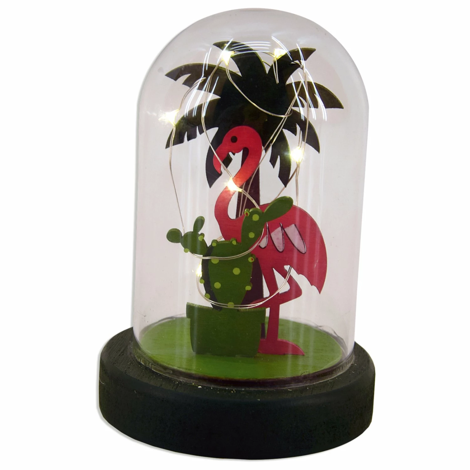Bestes Angebot 👏 Flamingo im Glas - grün-rosa - 15 cm hoch 👏 3 Bestes Angebot 👏 Flamingo im Glas - grün-rosa - 15 cm hoch 👏