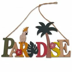 Angebote ✔️ Deko-Schriftzug - Paradise - 30 cm 🥰
