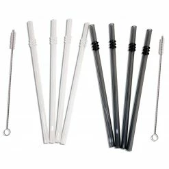 Aktion 🎁 Trinkhalme - verschiedene Farben - Glas 🎉