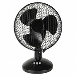 Bester Verkauf 🧨 Tischventilator - schwarz - 2-Stufen-Schalter 🔥