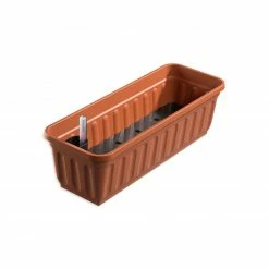 Brandneu ✔️ Blumenkasten - terracotta - Länge 60 cm ❤️