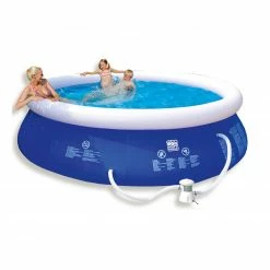 Besorgen ⌛ Pool - blau-weiß - mit Pumpe - Ø 300 cm 🎁