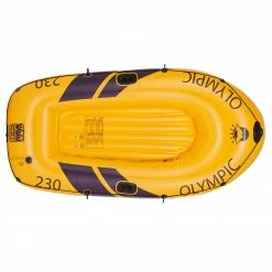 Blitzangebot 🥰 Schlauchboot OLYMPIC 230 - gelb - inklusive Paddel 😀