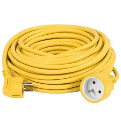 Schlussverkauf ⌛ Verlängerungskabel POWXG87106 - gelb - 20 Meter 💯