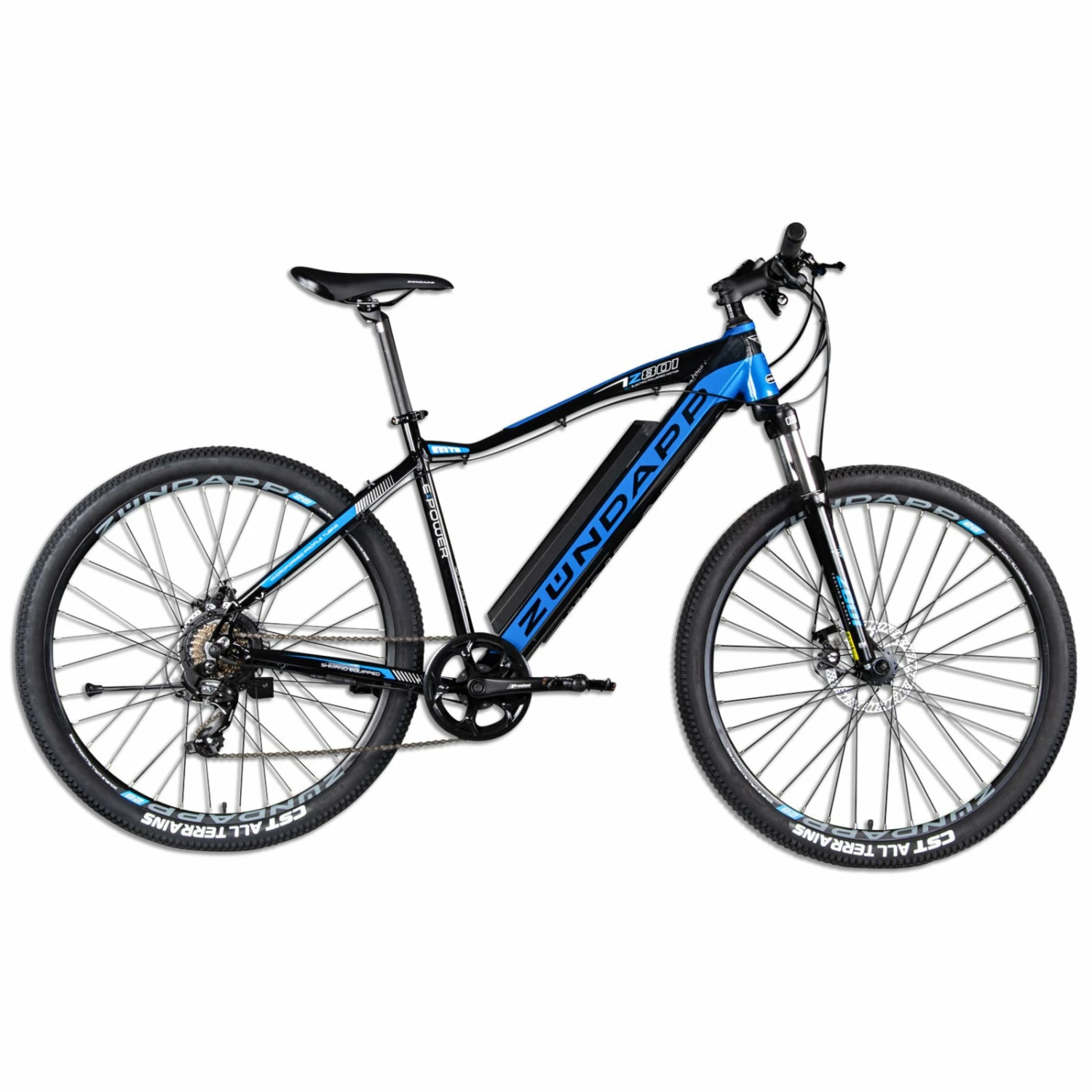 Brandneu 🥰 ZÜNDAPP E-Bike Mountainbike 27,5" ZA07155 - blau-schwarz - MTB ⭐ 4 Brandneu 🥰 ZÜNDAPP E-Bike Mountainbike 27,5" ZA07155 - blau-schwarz - MTB ⭐ – Bild 2