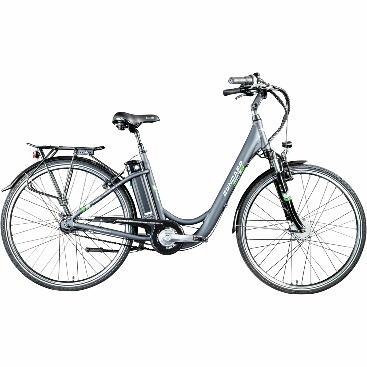 Blitzangebot 🌟 ZÜNDAPP Elektro Citybike ZA07325 - grau - 28'' 😀 5 Blitzangebot 🌟 ZÜNDAPP Elektro Citybike ZA07325 - grau - 28'' 😀 – Bild 3