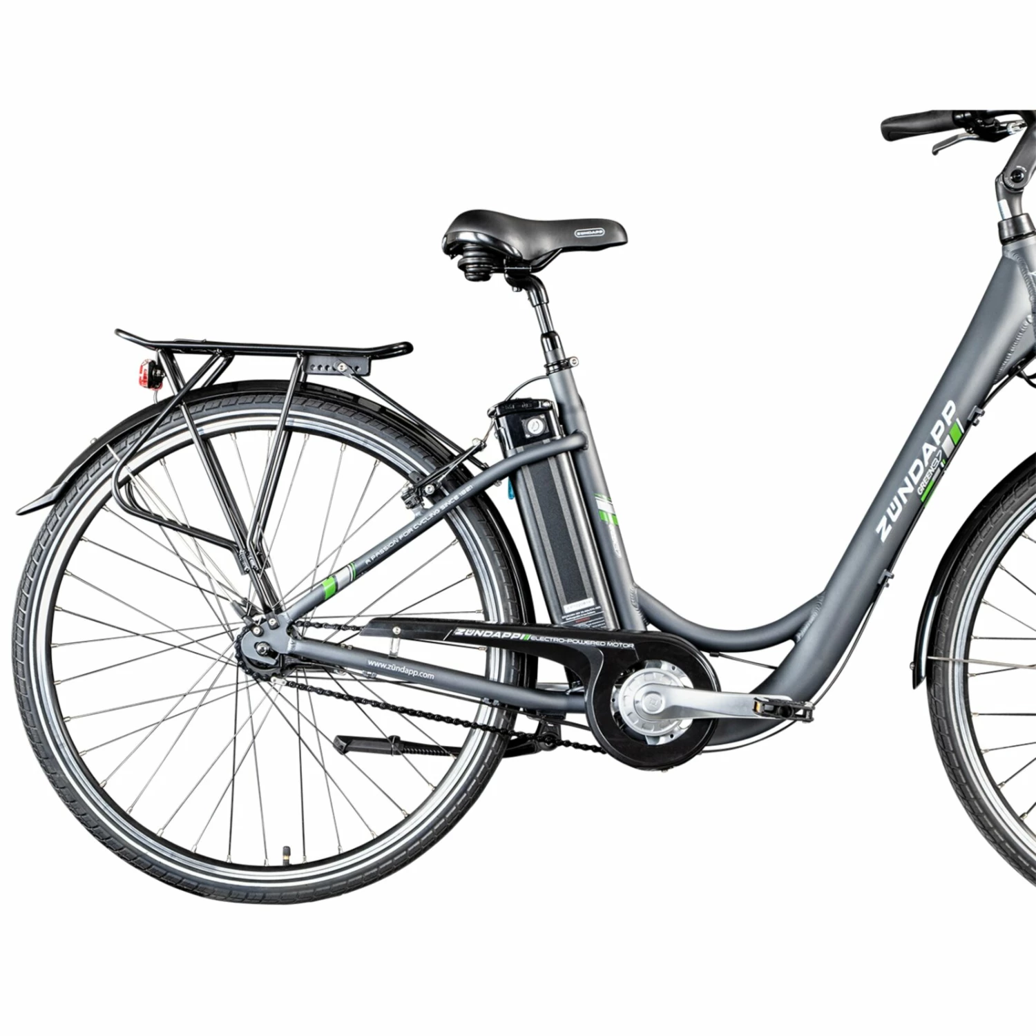 Blitzangebot 🌟 ZÜNDAPP Elektro Citybike ZA07325 - grau - 28'' 😀 6 Blitzangebot 🌟 ZÜNDAPP Elektro Citybike ZA07325 - grau - 28'' 😀 – Bild 4
