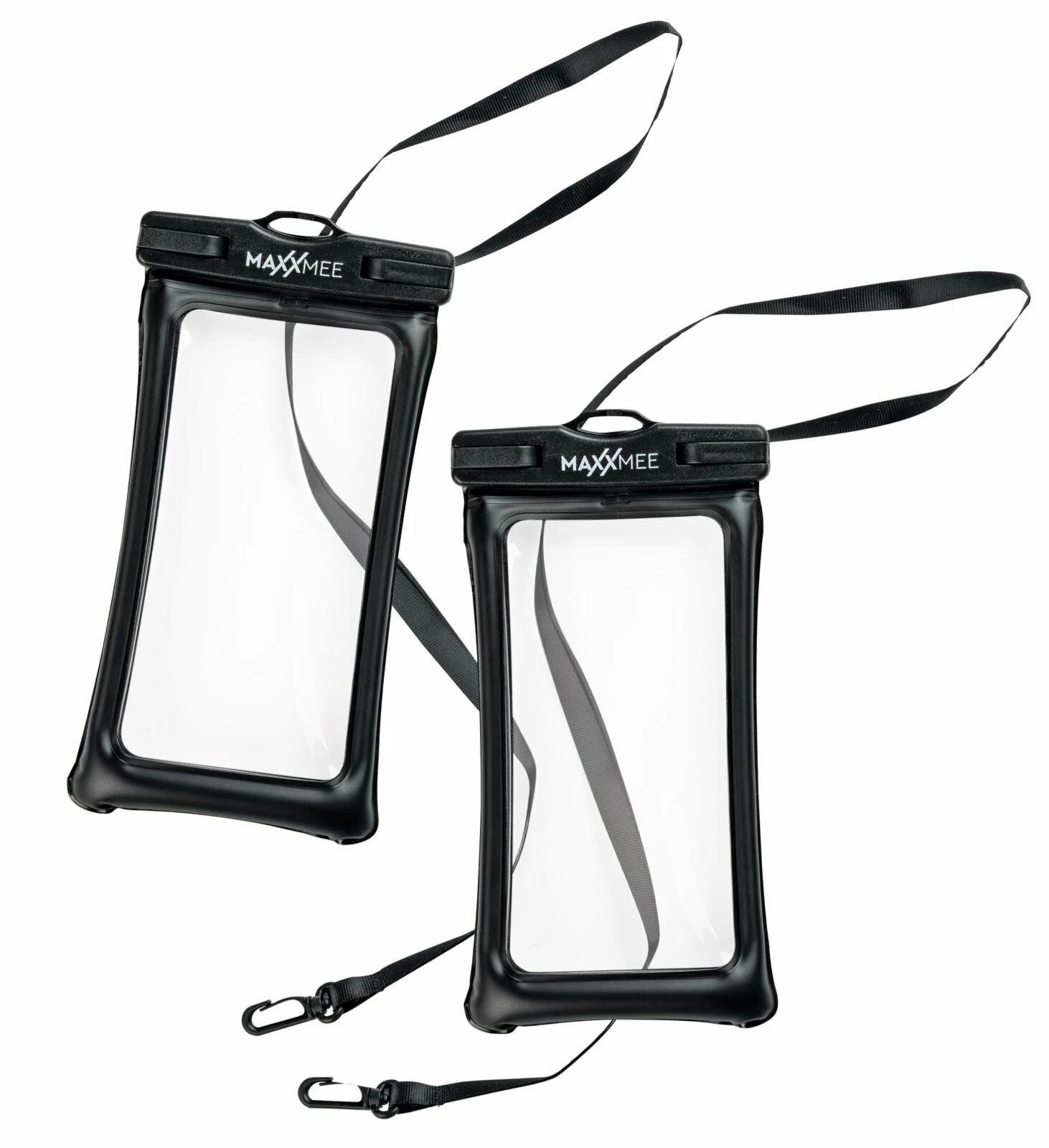 Billig 🥰 MAXXMEE 2er-Set Handyhüllen - schwarz - wasserdicht 👍 3 Billig 🥰 MAXXMEE 2er-Set Handyhüllen - schwarz - wasserdicht 👍