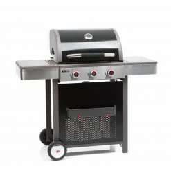 Coupon 🤩 GRILLCHEF Gasgrill - silber-schwarz - Edelstahl - 3 Brenner ❤️
