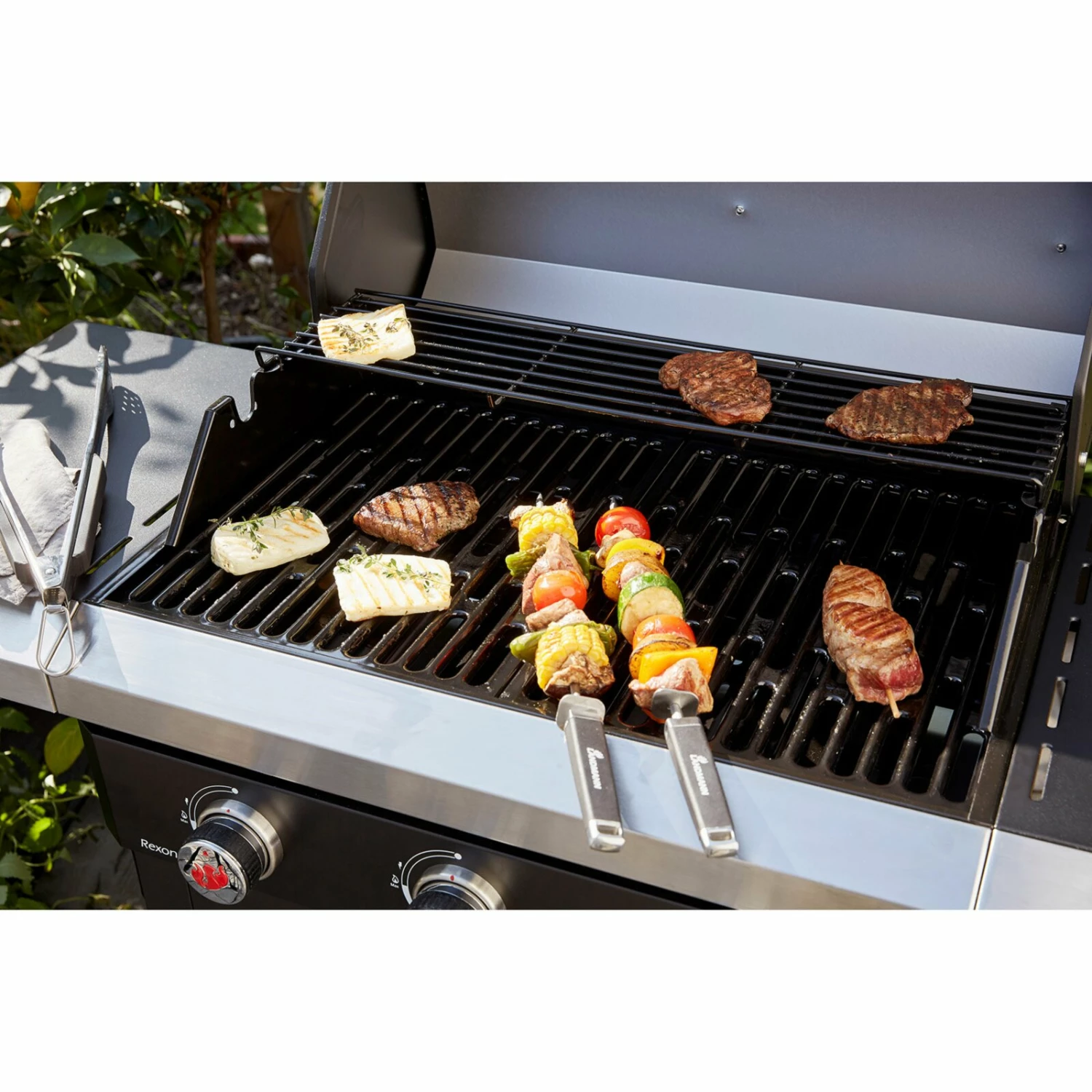 Besorgen 💯 LANDMANN Gasgrill - schwarz - Stahl - 3 Brenner 😍 7 Besorgen 💯 LANDMANN Gasgrill - schwarz - Stahl - 3 Brenner 😍 – Bild 5