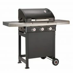 Besorgen 💯 LANDMANN Gasgrill - schwarz - Stahl - 3 Brenner 😍