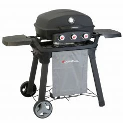 Großhandel 👏 LANDMANN Gasgrill - schwarz - 3 Brenner 🥰