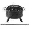 Am billigsten 🛒 LANDMANN Feuerkorb - schwarz - Stahl - 75 cm 🔔 -Angebote Garten Store 2794001900 1600Wx1600H