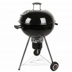 Beste Bewertungen von ⌛ GRILLCHEF Holzkohle-Kugelgrill - schwarz - 53,5 cm 🔥
