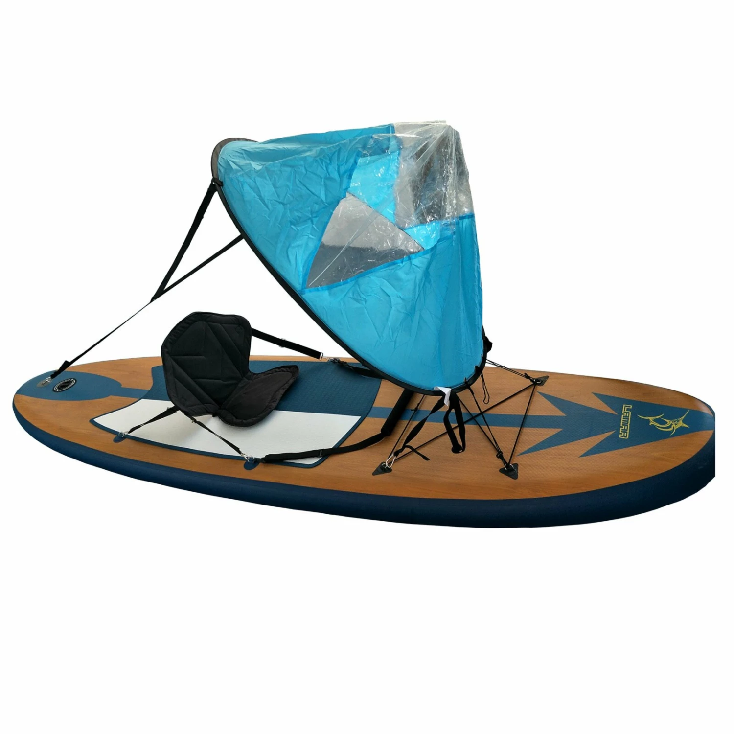 Beste Bewertungen von ⭐ Stand-Up-Paddle Board BOATHOUSE - holzfarben-blau - mit Pop-Up-Segel 🌟 4 Beste Bewertungen von ⭐ Stand-Up-Paddle Board BOATHOUSE - holzfarben-blau - mit Pop-Up-Segel 🌟 – Bild 2