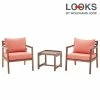 Angebote 🌟 3-teiliges Lounge-Set - LOOKS by Wolfgang Joop - braun-coral 🧨