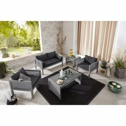 Am billigsten ⭐ 5-teiliges Lounge-Set - LOOKS by Wolfgang Joop - anthrazit - Wiener-Geflecht 🎉 19 Am billigsten ⭐ 5-teiliges Lounge-Set - LOOKS by Wolfgang Joop - anthrazit - Wiener-Geflecht 🎉 -Angebote Garten Store 2802000701 05 1600Wx1600H