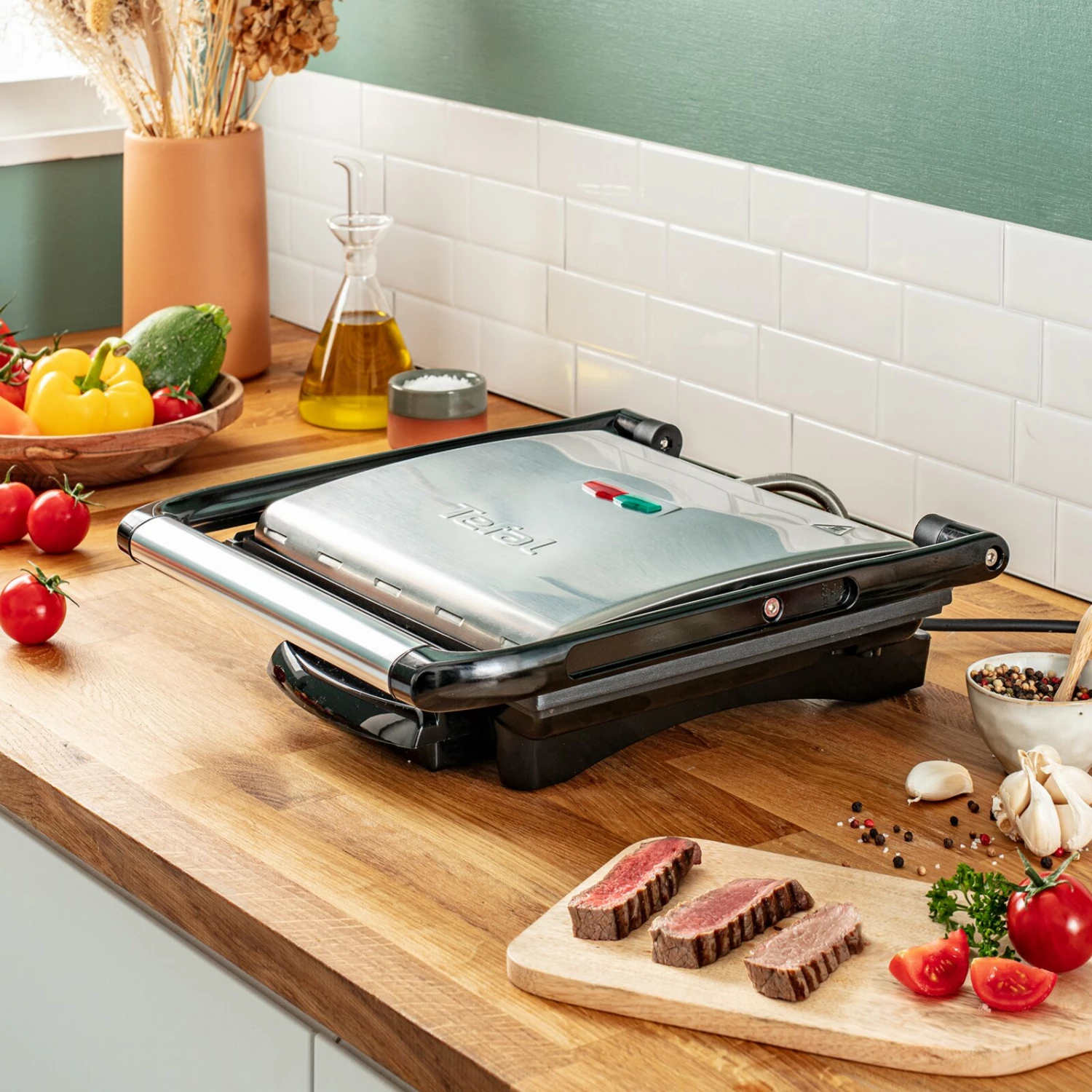 Budget ✔️ TEFAL Kontaktgrill INICIO GC241D - schwarz-silber 🌟 11 Budget ✔️ TEFAL Kontaktgrill INICIO GC241D - schwarz-silber 🌟 – Bild 9