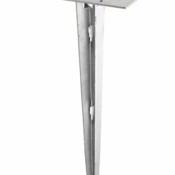 Schlussverkauf 🧨 Universal-Erdspieß - Nickel matt - 40,5 cm ⭐